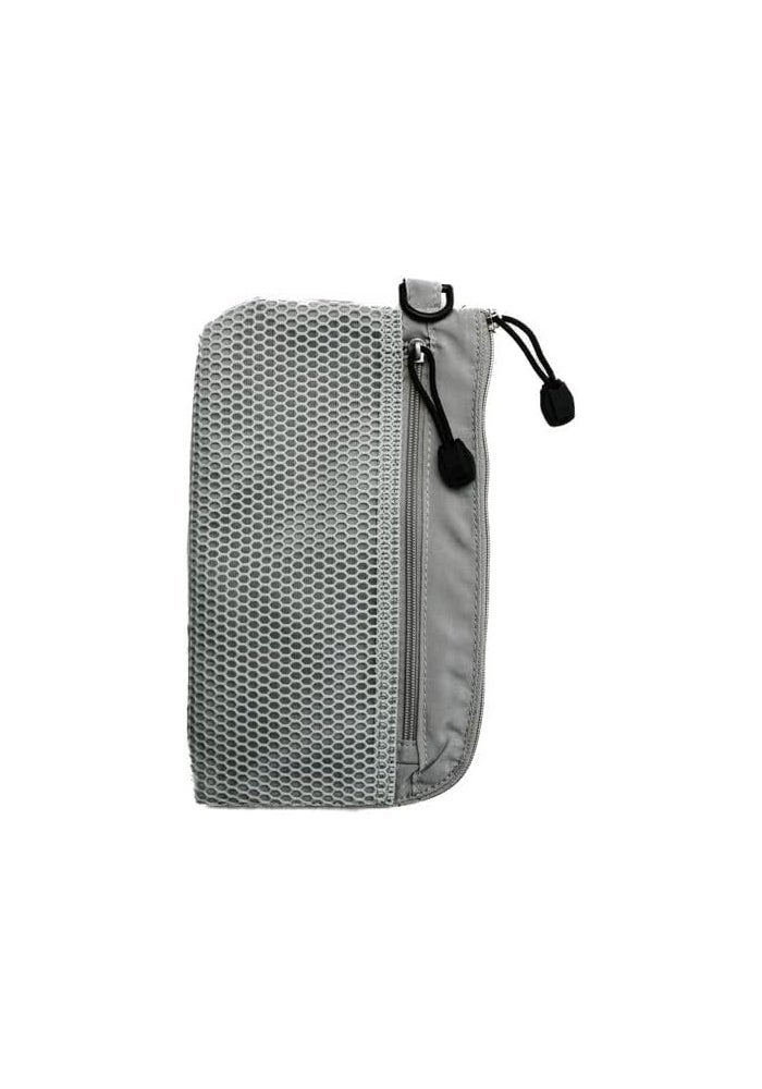 Daiso Multipurpose Pouch -L Fastener- Grey - Image 1